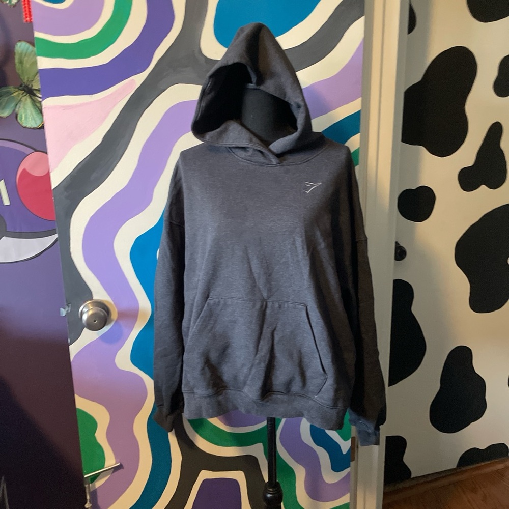 Gym Shark Grey Hoodie